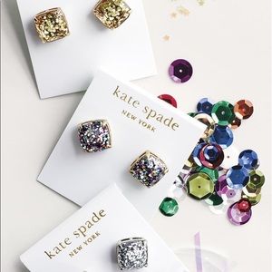 KATE SPADE NEW YORK Glitter Stud earrings
